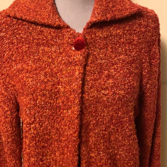 ⭐️Alexander Bartlett Retro Red Cardigan ⭐️ - Picture 2 of 4